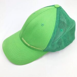 Outdoor Research Flexfit Green Canvas  Mesh Ball Cap
